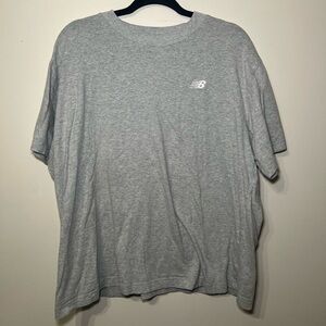 New Balance Light Gray Short Sleeve Tee